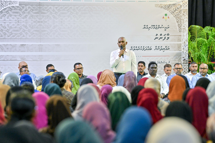 ބޮޑެތި ކުށްކުށުގައި ވާނުވާ ބަންދުގައި ތިބި މީހުން މިނިވަންކުރުމުގެ ހައްގެއް ނެތް: ރައީސް