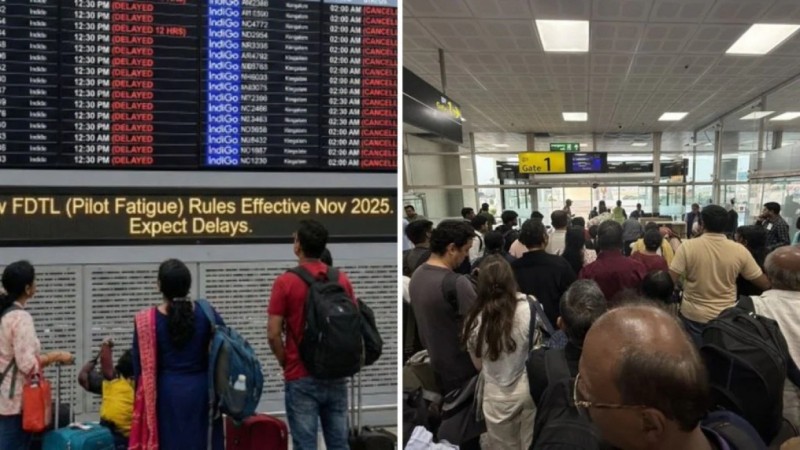 މުވައްޒަފުން މަދުވެގެން އިންޑިގޯ ފްލައިޓްތައް ކެންސަލް ކުރަނީ