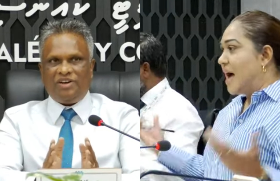 މާލޭ ސިޓީ ކައުންސިލްގެ ޖަލްސާ ހޫނުވެ، ސީރިއަސް ތުހުމަތުތަކަކާ އެކު އާޒިމާއި ނަހުލާގެ ބޮޑު ކޯޅުމެއް!