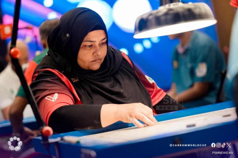 ކެރަމް ވޯލްޑް ކަޕް: ފައިނަލުގައި ކުޅުނު ރާއްޖޭގެ އަންހެން ޓީމަށް ތާރީ ކާމިޔާބީއެއް