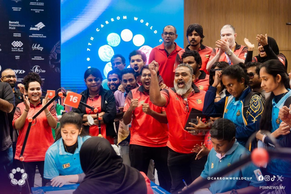 ކެރަމް ވޯލްޑް ކަޕް: ފައިނަލުގައި ކުޅުނު ރާއްޖޭގެ އަންހެން ޓީމަށް ތާރީ ކާމިޔާބީއެއް