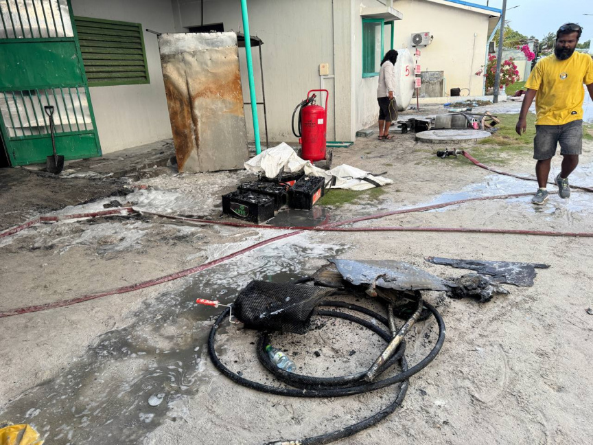 އަނދިރީގައި އޮތް ގަމަށް ކަރަންޓު ދޭން ފަށައިފި، މިރޭ 12:00އަށް މުޅި ރަށަށް ޚިދުމަތް ދެވޭތޯ ބަލަނީ