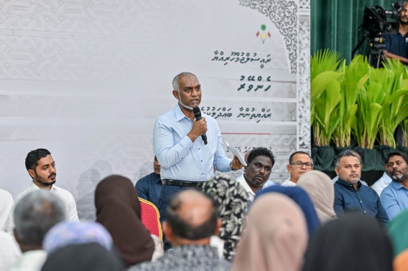 މާރުކޭޓު ސަރަހައްދު އެއްކޮށް ބަދަލުކޮށް މަސްވެރިކަމުގެ އޮފީސް އިމާރާތެއް އަޅާނަން: ރައީސް