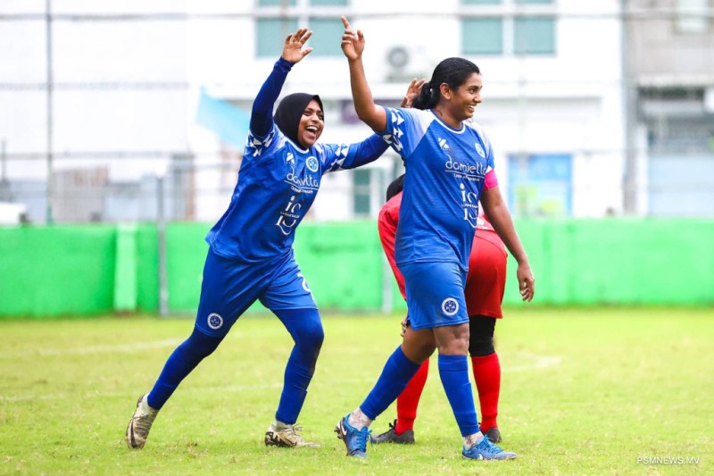 އެފްއޭއެމް ވިމެންސް ލީގު 2025: ބިސް ބުރު އަތުން ނިއު ރޭޑިއަންޓަށް ފަސޭހަ މޮޅެއް