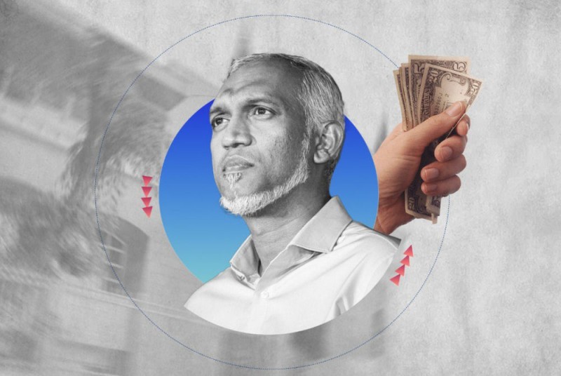 މައްޗަށް ނުދާނެ ކަމަށް މުޢިއްޒު ވިދާޅުވި ޑޮލަރު ރޭޓު 20 ރުފިޔާ އިން މަތީގައި