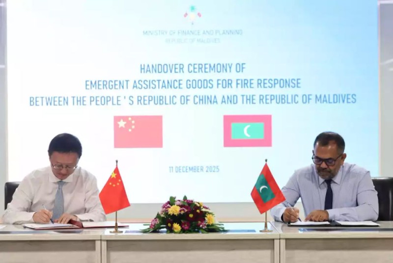 ހައުސިން މިނިސްޓްރީ އިމާރާތު ގައި ރޯވިތާ އަހަރެއް:  ޗައިނާއިން 2.8 މިލިއަން ޑޮލަރުގެ އެހީ ފޯރުކޮށްދެނީ