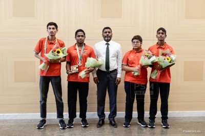 ބްރޯންޒުން ސިލްވަރއަށް ގޮސް، އިރާދަކުރެއްވިއްޔާ އަދި ގޯލްޑު ގެންނާނަން: ސަމީރު