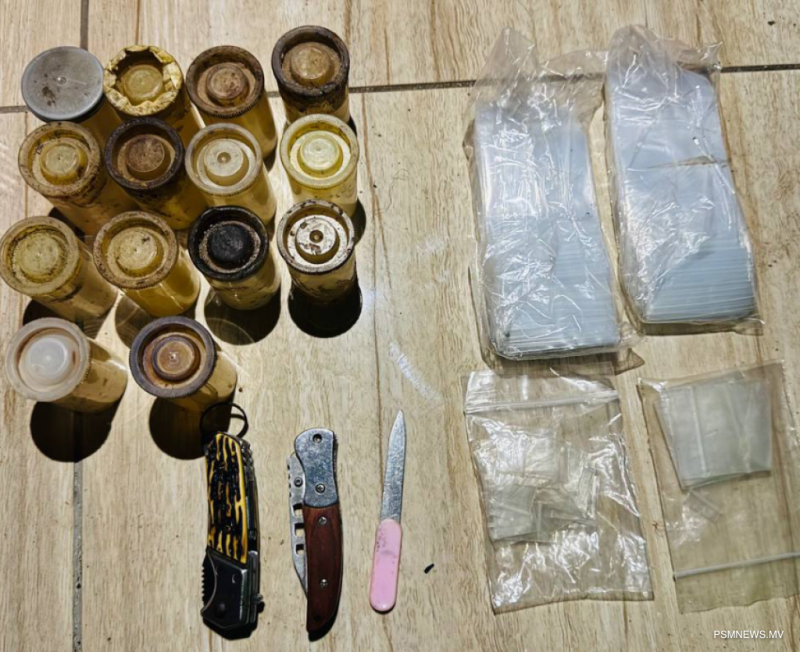 ރާއްޖެ އެތެރެކުރަން އުޅުނު 2.4 މިލިޔަން ރުފިޔާގެ މަސްތުވާތަކެތި އަތުލައިގެންފި