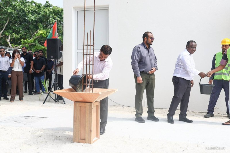 ދުވާފަރު ހޮސްޕިޓަލް އިމާރާތުގެ ޢަމަލީ މަސައްކަތް ފަށައިފި