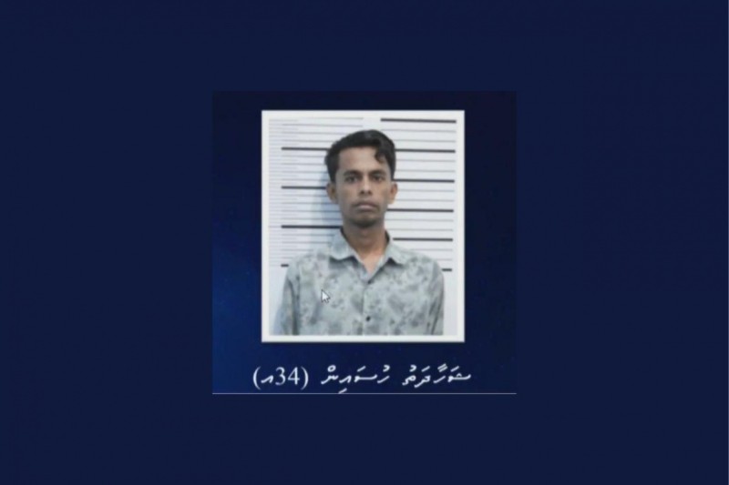 ހުއްދަ ނެތި މަސައްކަތްކޮށްގެން 8 މިލިއަން ރުފިޔާ ހޯދި ބިދޭސީ މީހާއަށް، އަދަބު ލުއިކޮށްދީ ދެ އަހަރަށް ޖަލަށް