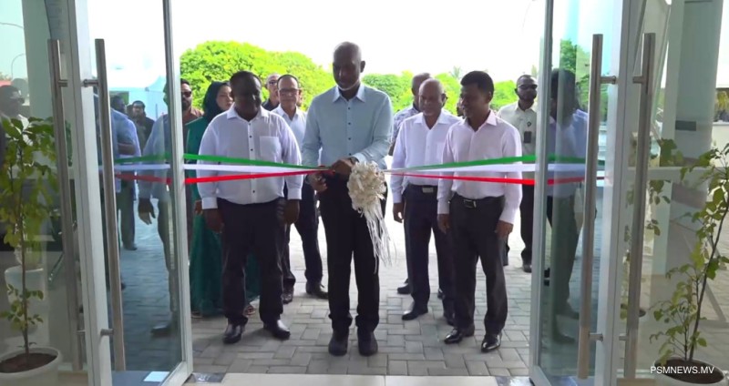 ދުވާފަރު ޞިއްޙީ މަރުކަޒުގެ އައު އިމާރާތް ހުޅުވައިފި