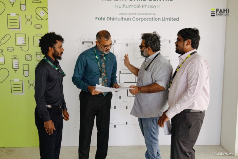 އަމާން އުދަރެހުގައި ހަދާ ޖީޕީ ކްލިނިކްގެ މަސައްކަތް ފަށައިފި