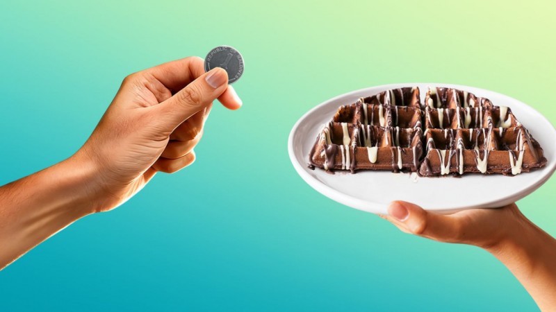 ދިރާގު ކަސްޓަމަރުންނަށް މެލްޓްޒްގެ ވޮފްލްއެއް އެއް ރުފިޔާއަށް