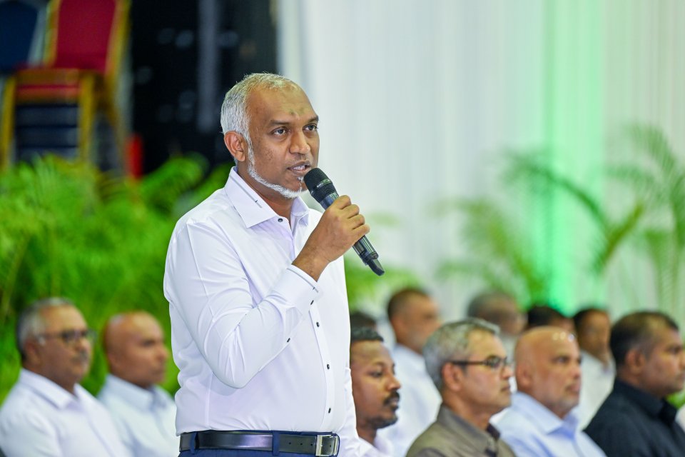 ވިޔަފާރިވެރިންނަށް ކުޑަ އަގެއްގައި ބިން ލިބޭނެ ގޮތްތައް ބަލާނަން: ރައީސް