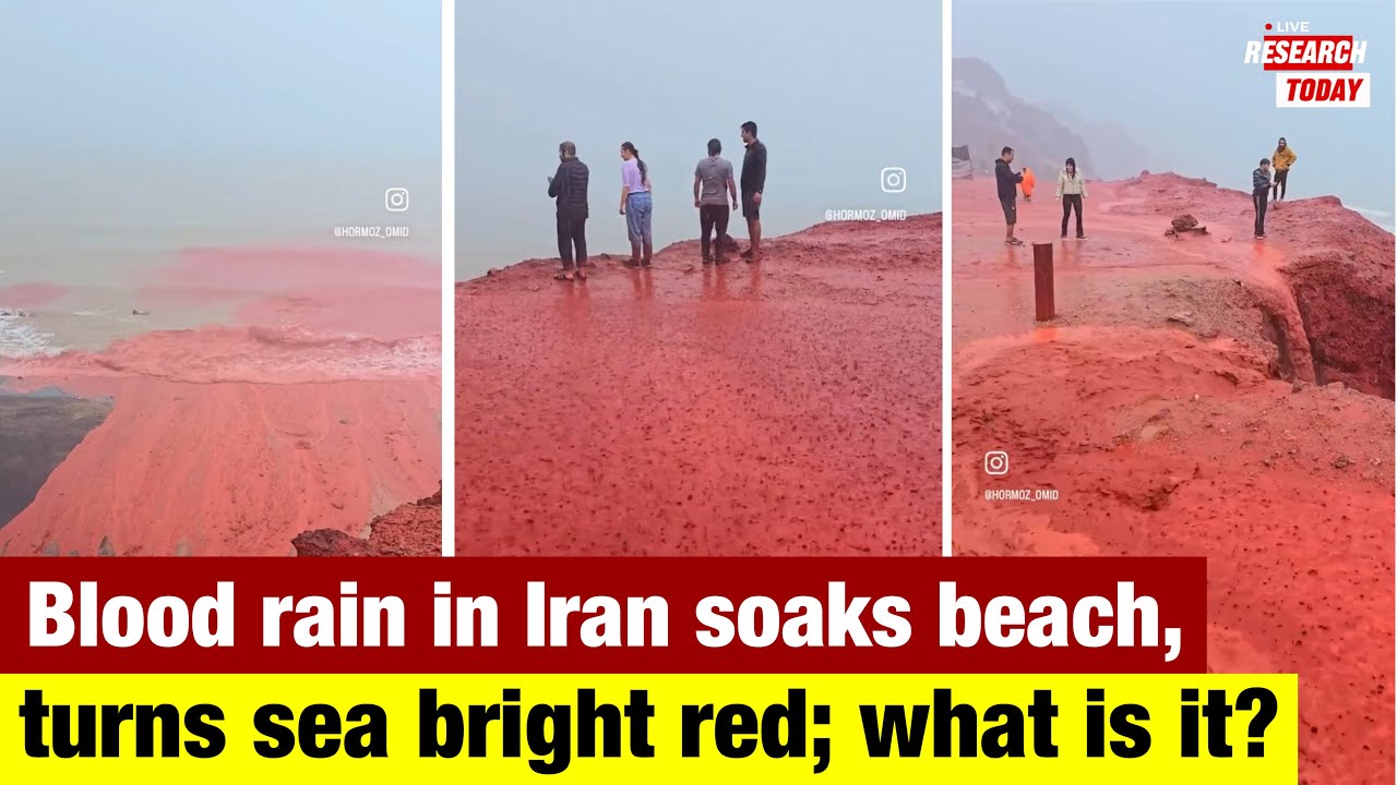 ބޯ ވާރެޔާ އެކު އީރާންގެ ރަށެއް ރަތް ކުލަޔަށް