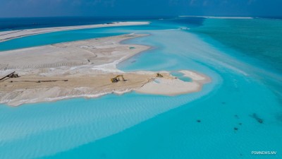 ރަސްމާލެ: 18 ދުވަހުން 23 ހެކްޓަރުގެ ބިން ހިއްކައިފި