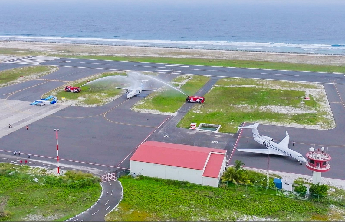 މާފަރު އެއާޕޯޓުގެ އޭޕްރަން ބޮޑުކުރުމުގެ މަޝްރޫއު ފަށައިފި