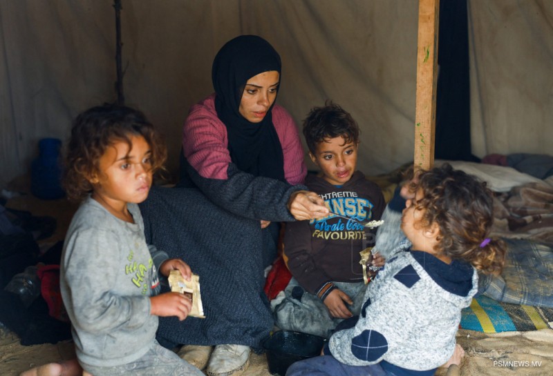 ފިނި ގަދަވެ ކާބޯތަކެތި ނުލިބިގެން ޣައްޒާގެ ތުއްތުކުދިން ބަނޑަށް މަރުވަނީ