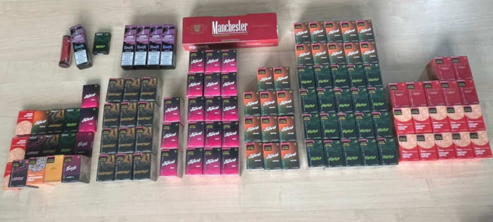 ގިނަ އަދަދެއްގެ ވޭޕް ކާޓްރިޖްތަކެއް ހޯދައި ދެމީހަކު ޖޫރިމަނާކޮށްފި