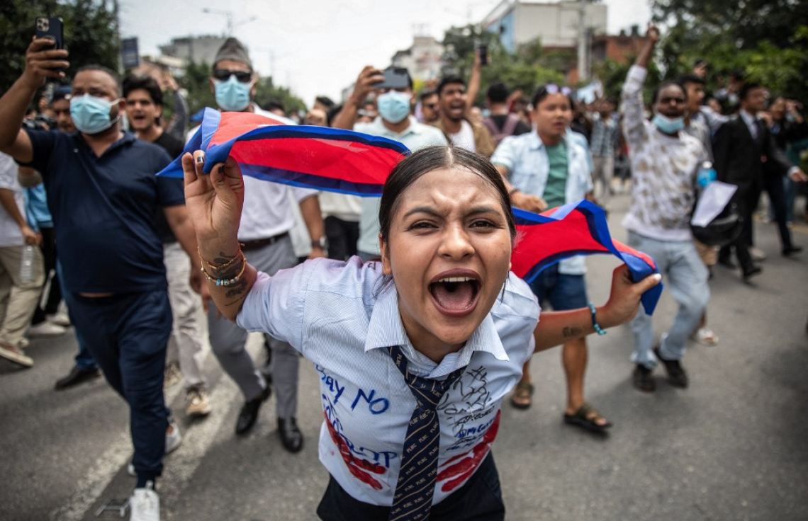 ޒުވާނުންގެ ވެރިކަމެއް ހިންގަން ނޭޕާލްގެ ވަގުތީ ސަރުކާރާއި "ޖެން ޒީ" ގެ އެއްބަސްވުމެއް