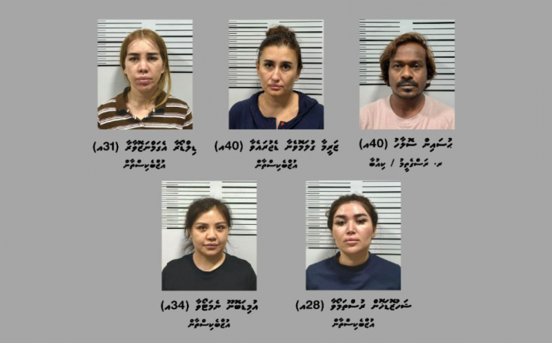 ހިޔާ ޓަވަރެއްގައި ހަށިވިއްކުން: ދިވެހި މީހާ ދޫކޮށްލައި، އުޒްބަކިސްތާން ދެ އަންހެނުން އިތުރު 10 ދުވަހަށް ބަންދަށް