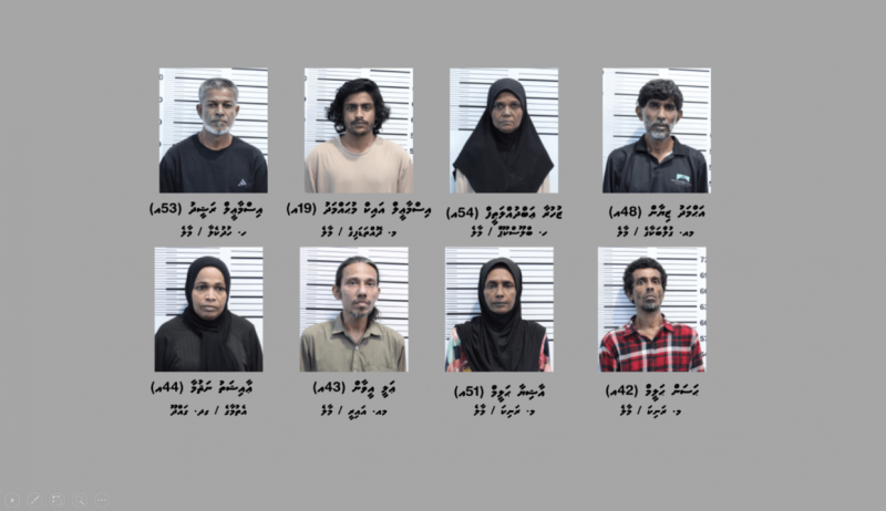 ކިލޯއަކަށްވުރެ ގިނަ ޑުރަގާއެކު މެދުއުމުރު ބަޔަކާއި ޒުވާނަކު ހައްޔަރުކޮށްފި