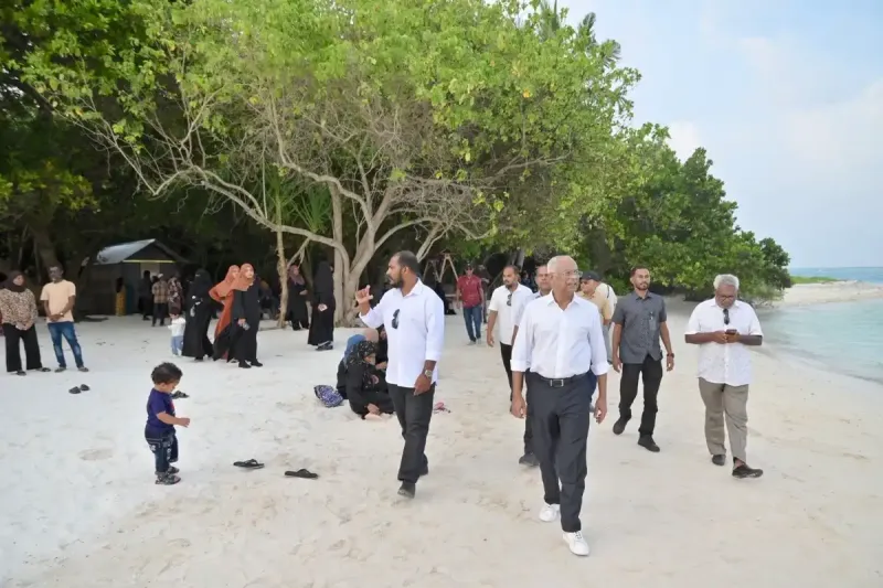 ހިރިލަންދޫ އަށް ކުރެއްވި ދަތުރުފުޅަށް ފަހު، ރައީސް ސޯލިހު މާލެ ވަޑައިގެންފި