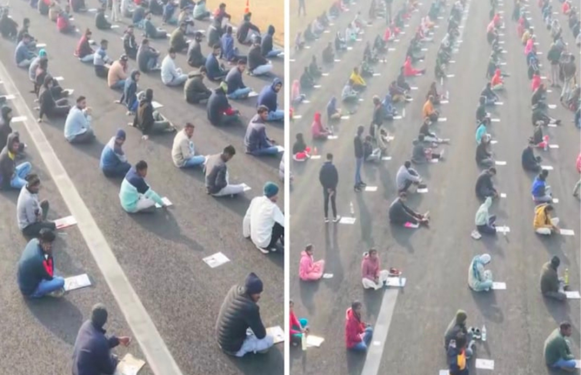 އިންޑިއާ ސަރުކާރުގެ ވަޒީފާއަކަށް ކުރިމަތިލި 8،000 މީހަކު އިމްތިހާނު ހަދަން ރަންވޭގައި