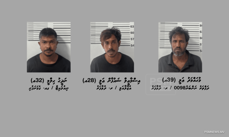 ދުވާފަރުގައި ހިންގި މަސްތުވާތަކެތީގެ އޮޕަރޭޝަނެއްގައި 3 މީހުން ހައްޔަރުކޮށްފި