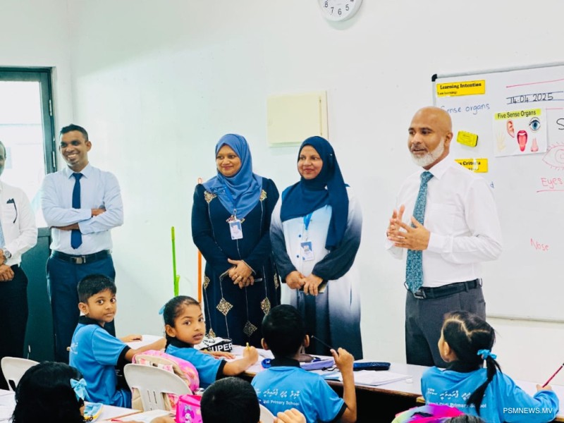 ދިރާސީ އަހަރަށް ކިޔެވުން ފަށާއިރު މުދައްރިސުންގެ ދަތިކަމެއް ނެތް: ވަޒީރު