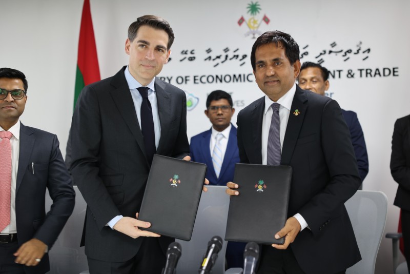 ނ. އަތޮޅުގައި ތަރައްގީކުރާ 790 މިލިއަން ޑޮލަރުގެ ޓައުންޝިޕް އެއްބަސްވުމުގައި ސޮއިކޮށްފި