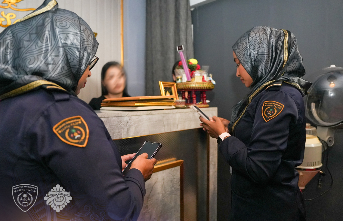 މި މަހު ފެށި އޮޕަރޭޝަނުގައި 96 މަސާޖު ޕާލާ ބަންދުކޮށްފި: ރައީސް