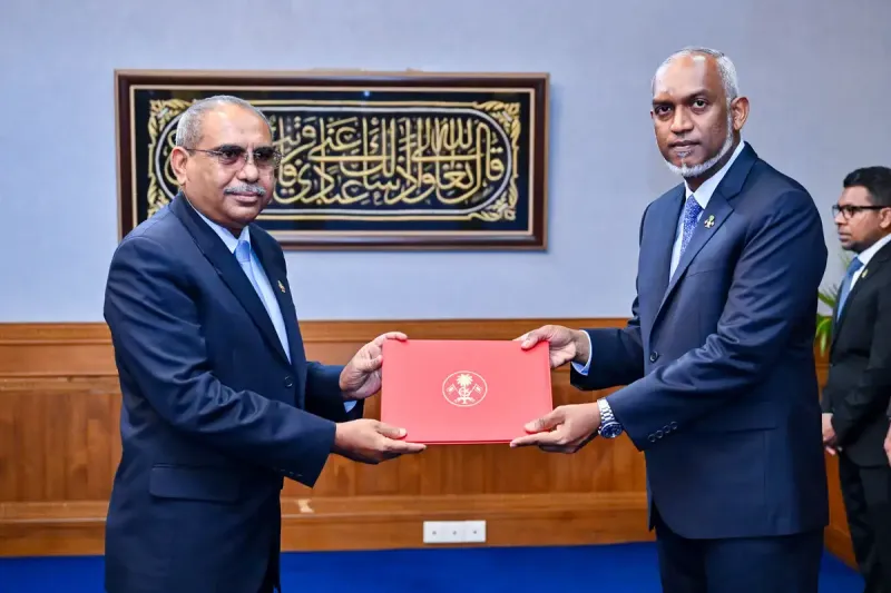 އިލެކްޝަންސް ގެ ރައީސް ޒާހިދު ރައީސް މުއިއްޒު އާ ސިއްރުން ބައްދަލު ކުރެއްވީ ހޭލުންތެރިކުރުމުގެ ޕްރޮގްރާމަކަށް ބޭނުންވާ ވަސީލަތް ހޯދުމަށް ކަމަށް ޒާހިދު ވިދާޅުވެއްޖެ