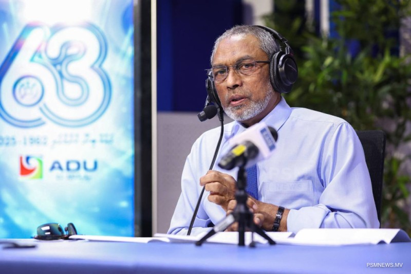 އަޑަށް އޮތް އިތުބާރުގެ އަސްލަކީ ޙަޤީޤަތާ އެއްގޮތަށް ގެނެސްދޭ މަޢުލޫމާތު: އެމްޑީ ޝަކީބު