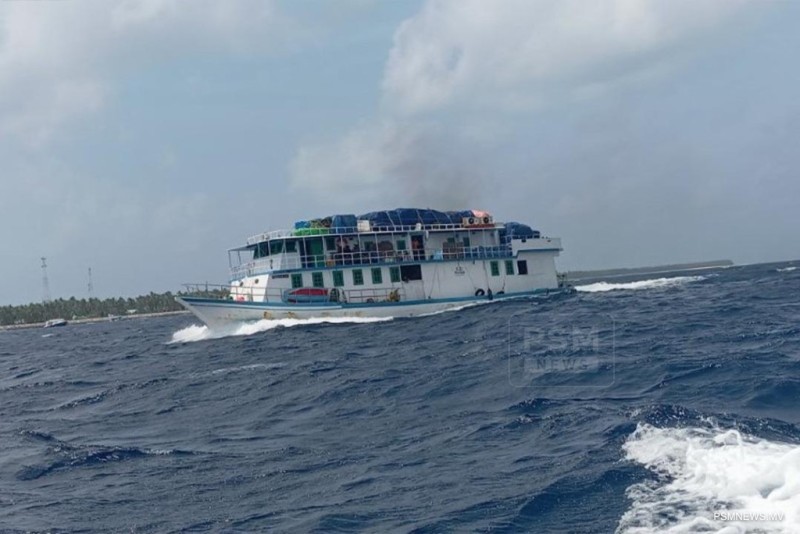 ދިޔަވަމުންދިޔަ މުދާ އުފުލާ ބޯޓަކަށް އެމްއެންޑީއެފްގެ އެހީތެރިކަން