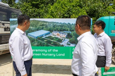 5 މިލިޔަން ގަސް ޕްރޮގްރާމުގެ ނާސަރީ ތަރައްޤީކުރަން ފަށައިފި