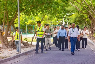 ޗައިނާގެ ހިލޭ އެހީގައި ވިލިމާލޭގައި އަޅާ ހޮސްޕިޓަލްގެ ސާވޭ ފަށައިފި