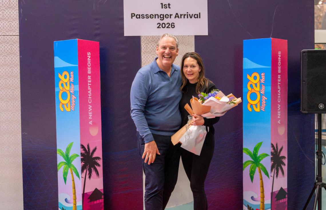 އަހަރުގެ ފުރަތަމަ ފަސިންޖަރަކަށް ޖަރުމަނުގެ ރައްޔިތެއް