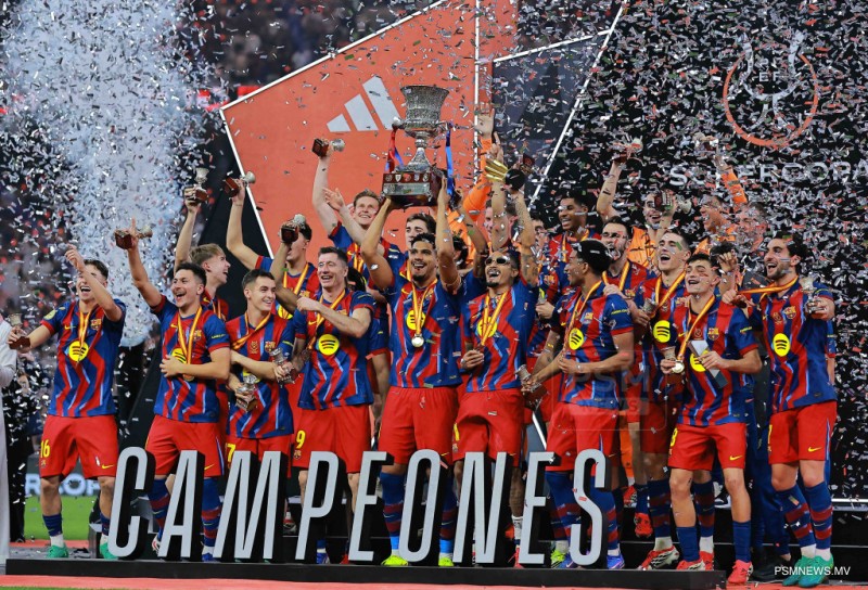 ރެއާލް މެޑްރިޑް ބަލިކޮށް ބާސެލޯނާ ސުޕަރ ކަޕް ކާމިޔާބުކޮށްފި