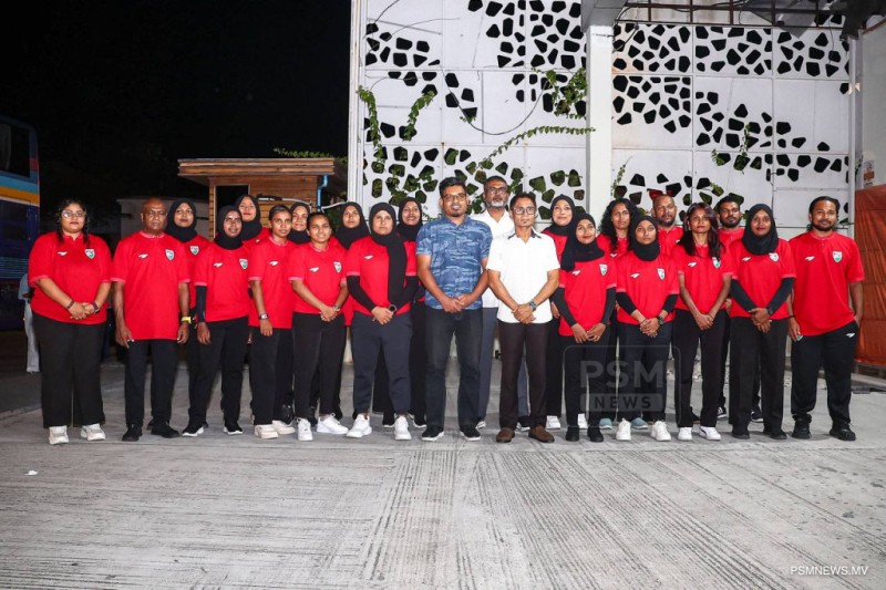 ސާފް ފުޓްސަލް ޗެމްޕިއަންޝިޕުގައި ވާދަކުރާ ޤައުމީ އަންހެން ޓީމު ފުރައިފި