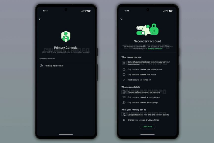 ވަޓްސްއެޕްގައި ކުޑަކުދިންގެ އެކައުންޓްތައް ބެލެނިވެރިންނަށް ކޮންޓްރޯލް ކުރެވޭ ފީޗާއެއް ހިމަނަނީ