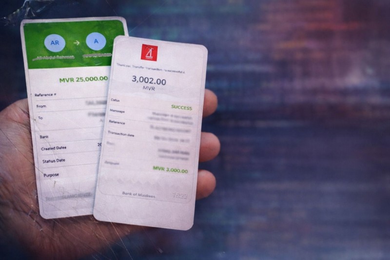 އޮޅިގެން އެހެން މީހެއްގެ އެކައުންޓަށް ޖަމާކުރި 28،002 ރުފިޔާ ހޯދައި، ވެރިފަރާތުގެ އެކައުންޓަށް ޖަމާކޮށްދީފި