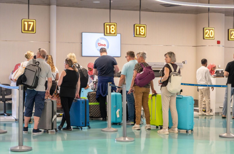 ވީއައިއޭގެ އާ ޓާމިނަލްގެ ސީޕްލޭން ޗެކިން އޭރިއާ ބޭނުންކުރަން ފަށައިފި