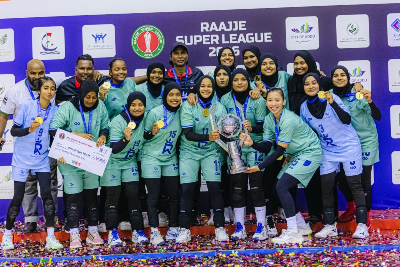 ސުޕަ ލީގާއެކު އަންހެން ވޮލީގެ ރަސްކަން މާބައިދޫއަށް