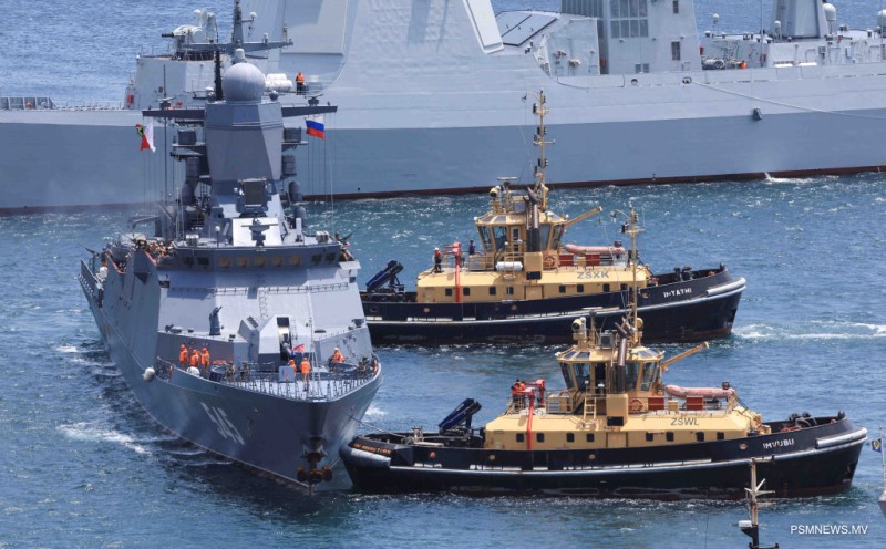 ދެކުނު އެފްރިކާގެ ކަނޑުގެ ސަރަޙައްދުގައި އީރާނާއި ޗައިނާއާއި ރަޝިޔާގެ އަސްކަރީ ޙަރަކާތެއް