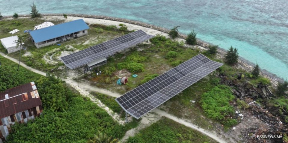 ކުޑަރިކިލުގައި ސޯލާ ޑީސަލް ހައިބްރިޑް ނިޒާމެއް ޤާއިމުކުރަނީ