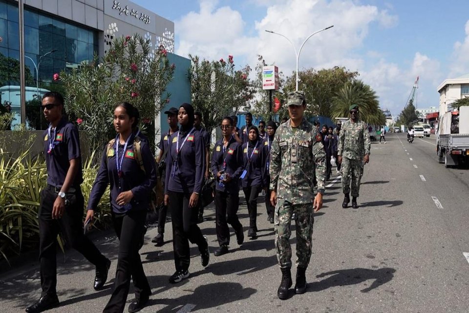 ދިވެހި ވަޠަނީ ޚިދުމަތުގެ ފަންނީ ތަމްރީނުގެ ފުރަތަމަ ބުރަށް 66 ދަރިވަރުން ފުރައިފި