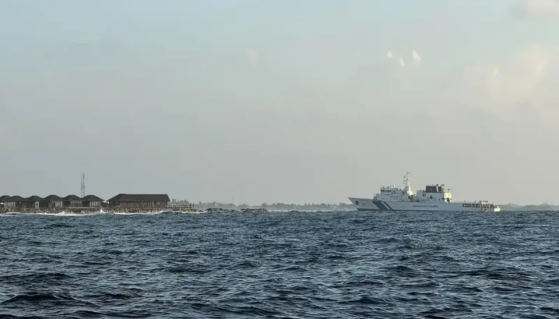 އަސްކަރީ ތަމްރީނަކަށް ރާއްޖެ އައި އިންޑިއާގެ މަނަވަރެއް ފަރަށް އަރައިފި