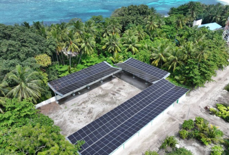 ފެހެންދޫގައި ސޯލާ ޑީސަލް ހައިބްރިޑް ނިޒާމެއް ޤާއިމުކުރަނީ