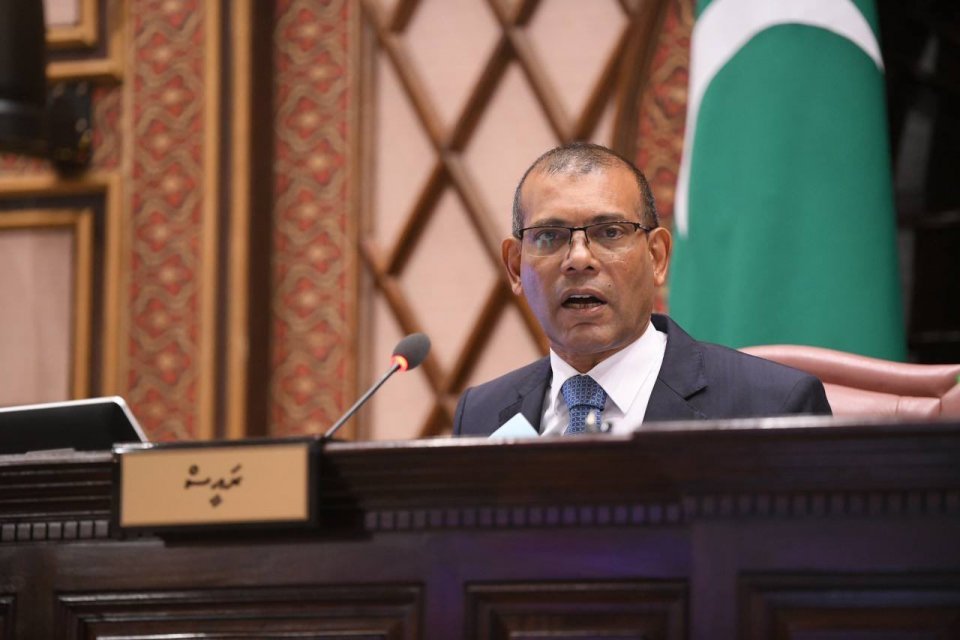 އީރާނަށް އެމެރިކާ ބާރު ފޯރުވުމާއިދެކޮޅު، ނަމަވެސް މުޒާހަރާއަށް ތާއިދުކުރަން: ނަޝީދު